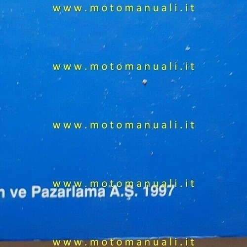 HONDA CG 125 1997 manuale officina INGLESE originale workshop manual