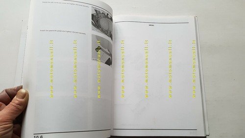 HONDA CG 125 1997 manuale officina INGLESE originale workshop manual