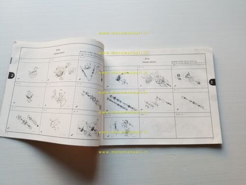 Honda CG 125 A-G-M 1991 catalogo ricambi originale spare parts …