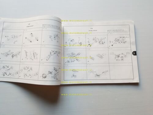 Honda CG 125 A-G-M 1991 catalogo ricambi originale spare parts …