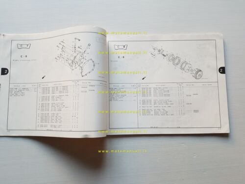 Honda CG 125 A-G-M 1991 catalogo ricambi originale spare parts …