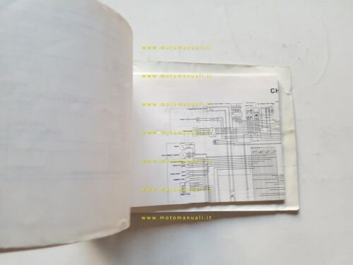 Honda CH 125 Spacy 1983 manuale uso manutenzione italiano originale