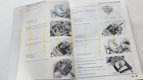 Honda CH 125 SPACY 1992 manuale officina scooter originale italiano