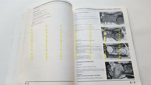 Honda CH 125 SPACY 1992 manuale officina scooter originale italiano