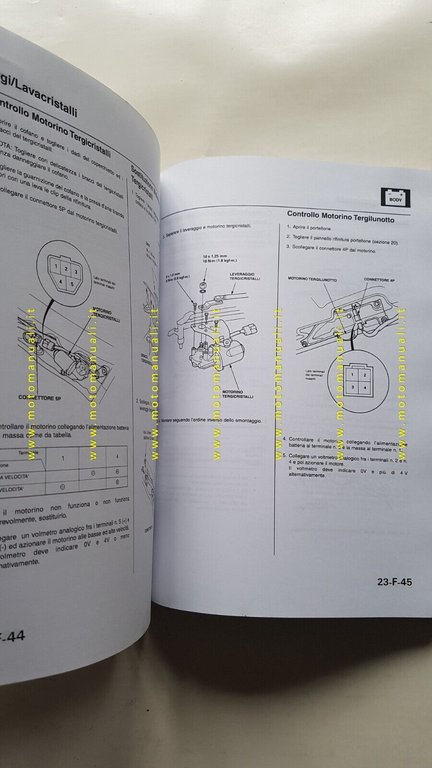 HONDA CIVIC Aero Deck 1998 manuale officina ITALIANO originale Volume …