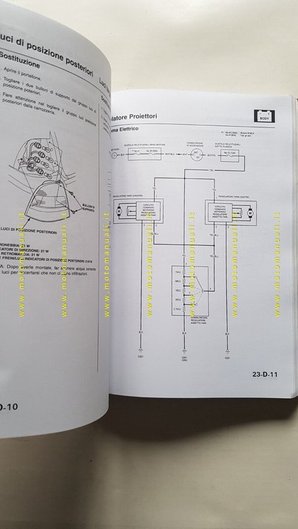 HONDA CIVIC Aero Deck 1998 manuale officina ITALIANO originale Volume …