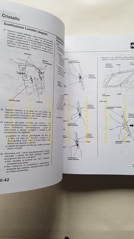 HONDA CIVIC Aero Deck 1998 manuale officina ITALIANO originale Volume …