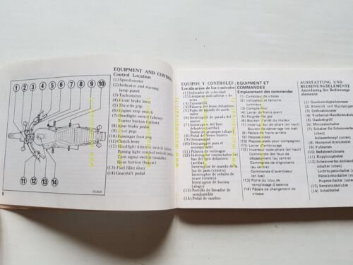 Honda CM 400 T 1979 manuale uso manutenzione originale INGLESE …