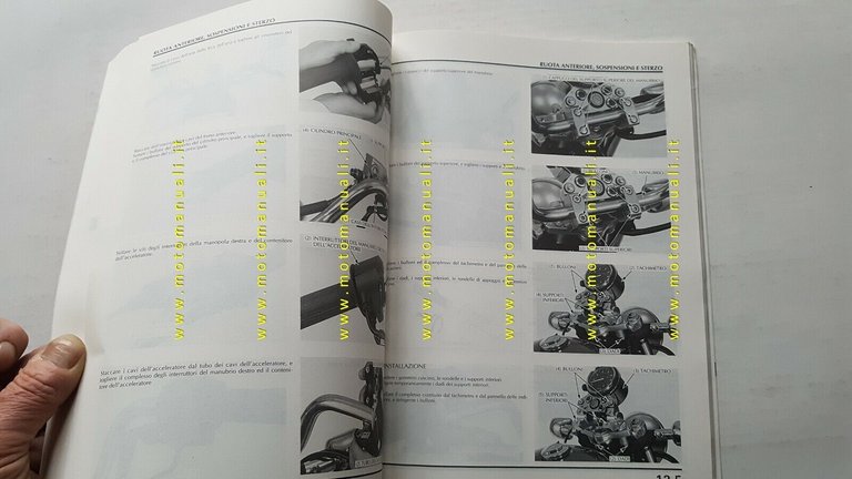 HONDA CMX 250 C 1995 manuale officina ITALIANO moto originale
