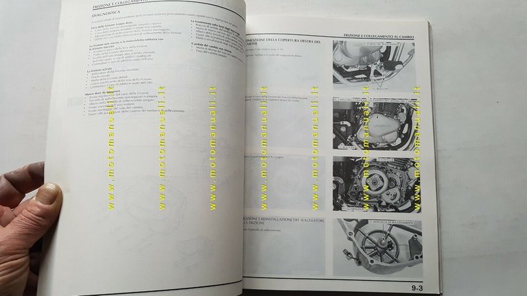 HONDA CMX 250 C 1995 manuale officina ITALIANO moto originale
