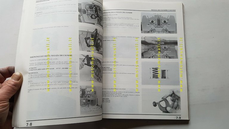 HONDA CMX 250 C 1995 manuale officina ITALIANO moto originale