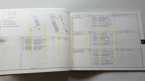 HONDA CMX 450 C 1986 catalogo ricambi ORIGINALE spare parts …