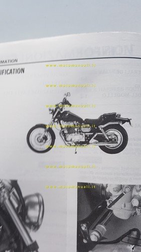 HONDA CMX 450 C 1987 manuale officina originale italiano