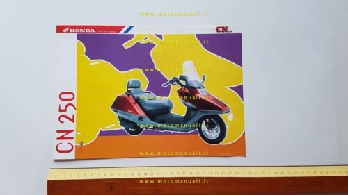 Honda CN 250 scooter depliant ITALIANO originale