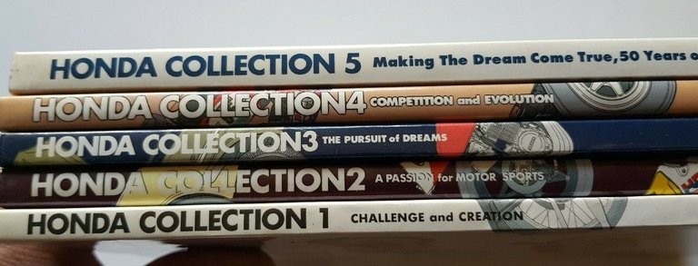 HONDA Collection Neko Publishing 1994 5 Volumi Giapponese - Inglese