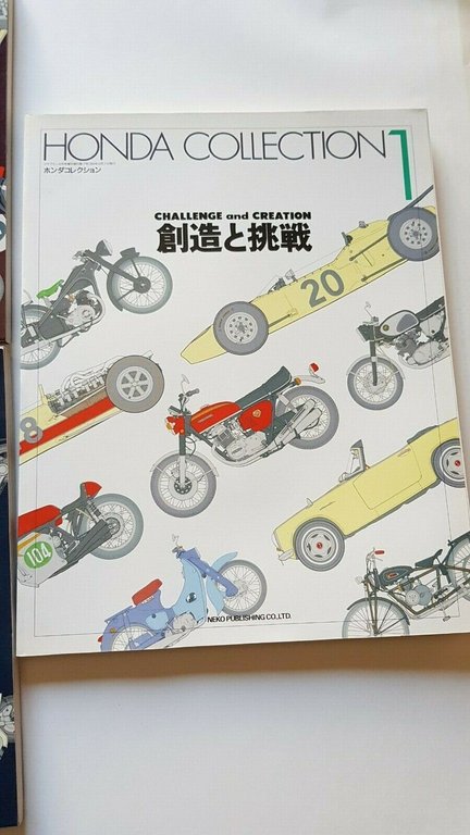 HONDA Collection Neko Publishing 1994 5 Volumi Giapponese - Inglese
