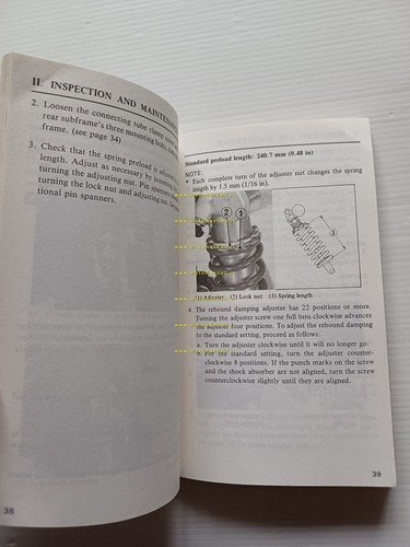Honda CR 125 Cross 1987 manuale uso manutenzione libretto istruzioni …