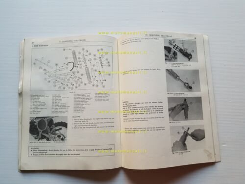 Honda CR 125 M Elsinore 1977 manuale uso / officina …