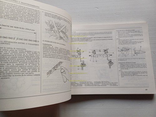 Honda CR 125 R 1989-90 manuale uso officina INGLESE originale