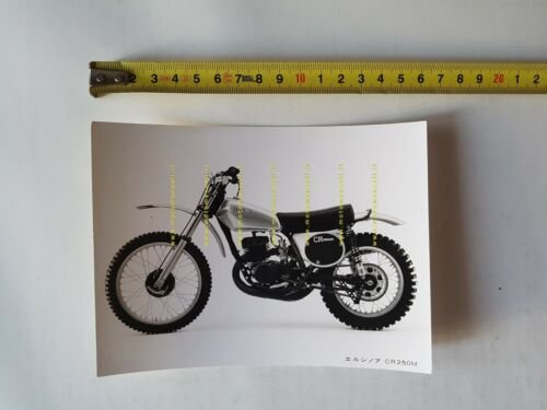 Honda CR 250 M Elsinore 1973 foto cartella stampa originale …