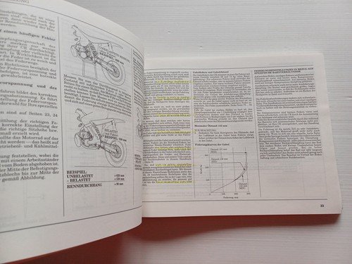 Honda CR 250 R Cross 1993 manuale uso - officina …