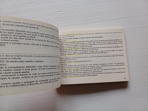 Honda CR 50 Cross 1984 manuale uso manutenzione libretto istruzioni …