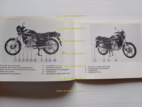 Honda CX 500 1980 manuale uso manutenzione italiano originale