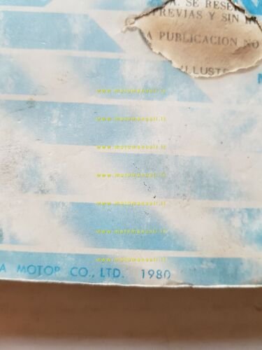 Honda CX 500 1980 manuale uso originale moto owner's manual