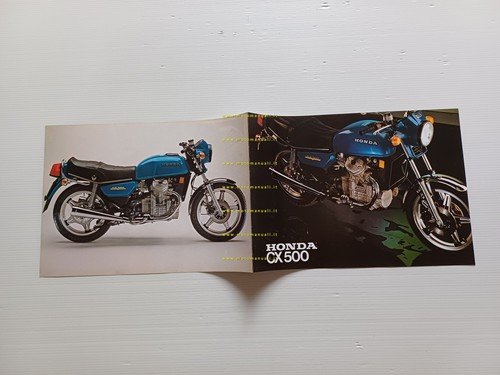 Honda CX 500 1a serie depliant italiano originale