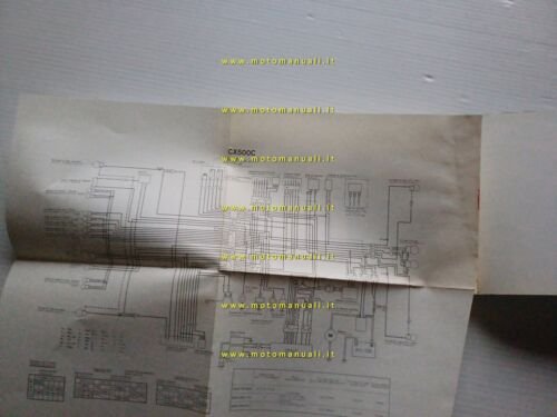 Honda CX 500 C Custom 1980 manuale uso manutenzione inglese …