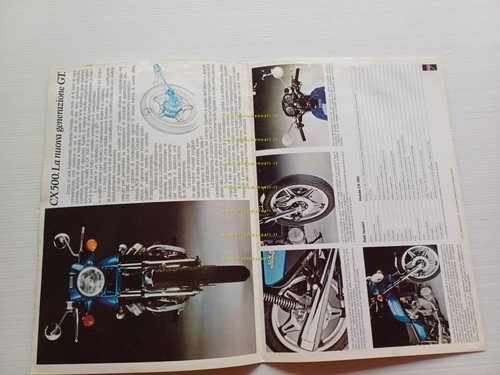 Honda CX 500 depliant ITALIANO originale