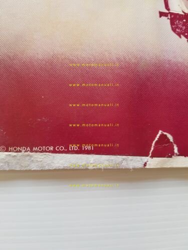 Honda CX 500 Turbo SUPPLEMENTO manuale officina iniezione elettronica 1981