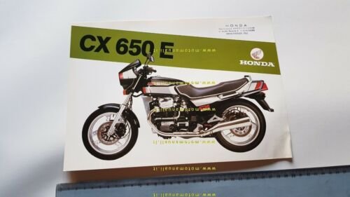 Honda CX 650 E 1982 depliant moto ITALIANO originale brochure