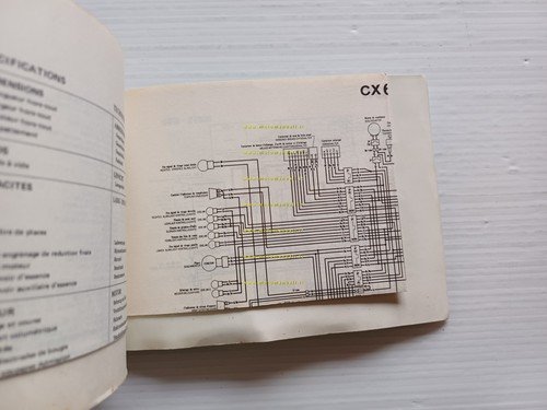 HONDA CX 650 E 1982 manuale uso manutenzione libretto originale …