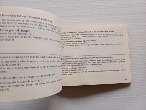 HONDA CX 650 E 1982 manuale uso manutenzione libretto originale …