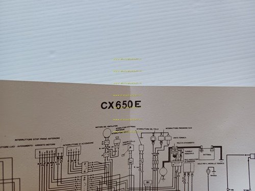 Honda CX 650 E 1983 manuale uso manutenzione libretto istruz. …