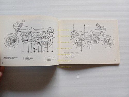 Honda CX 650 E 1983 manuale uso manutenzione libretto originale …