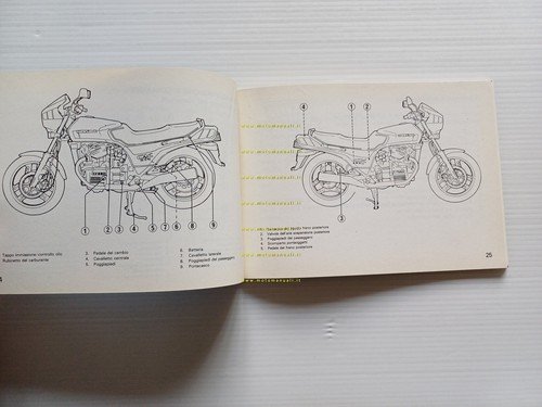 Honda CX 650 E 1983 manuale uso manutenzione libretto originale …
