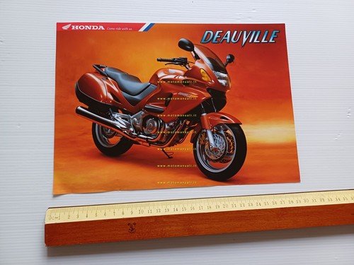 Honda Deauville NT 650 V 1997 depliant ITALIANO originale