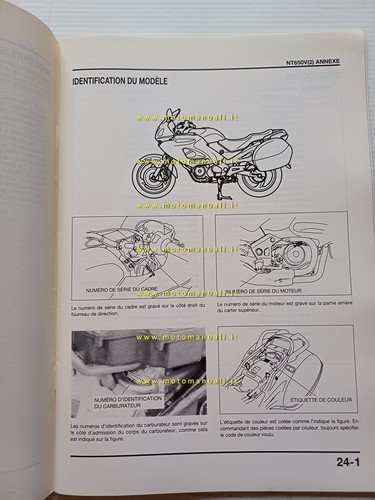 Honda Deauville NT 650 V2 VARIANTI AGGIORN. manuale officina ITALIANO …