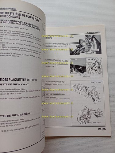 Honda Deauville NT 650 V2 VARIANTI AGGIORN. manuale officina ITALIANO …