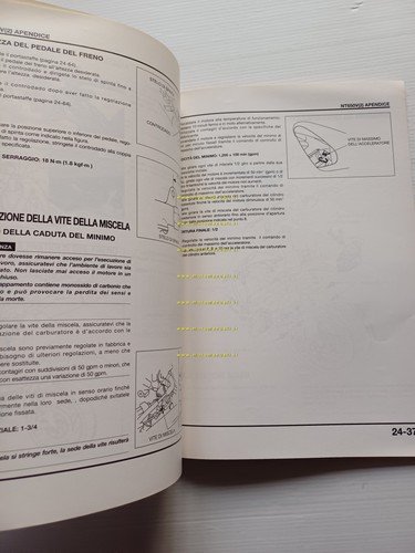 Honda Deauville NT 650 V2 VARIANTI manuale officina ITALIANO originale