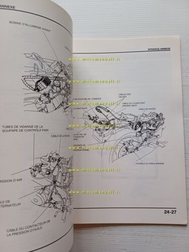 Honda Deauville NT 650 V2 VARIANTI manuale officina ITALIANO originale