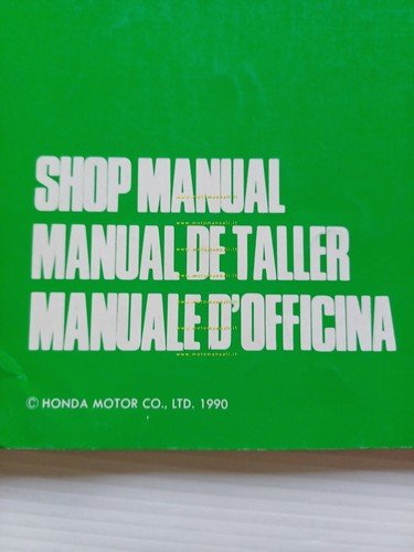 Honda Dominator NX 500-650 VARIANTI 1990 manuale officina originale