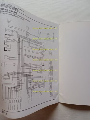 Honda Dominator NX 500-650 VARIANTI 1990 manuale officina originale