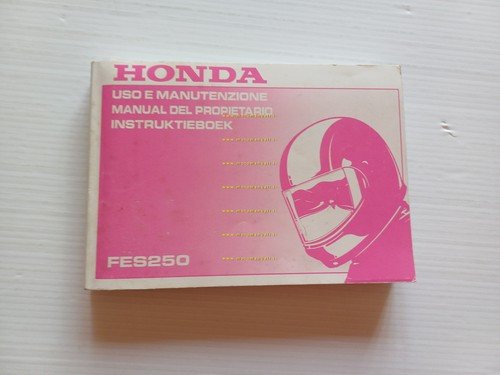 Honda FES 250 Foresight 1997-98 manuale uso manutenzione italiano originale