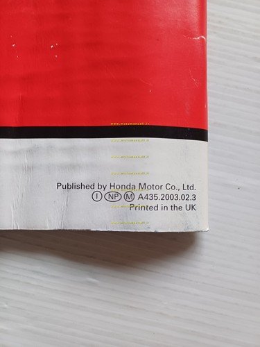 Honda FJS 600 Silver Wing VARIANTI 2002-3 manuale officina ITALIANO …