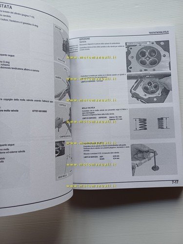 HONDA FMX 650 2005 manuale officina ITALIANO originale