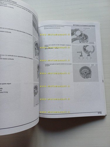 HONDA FMX 650 2005 manuale officina ITALIANO originale