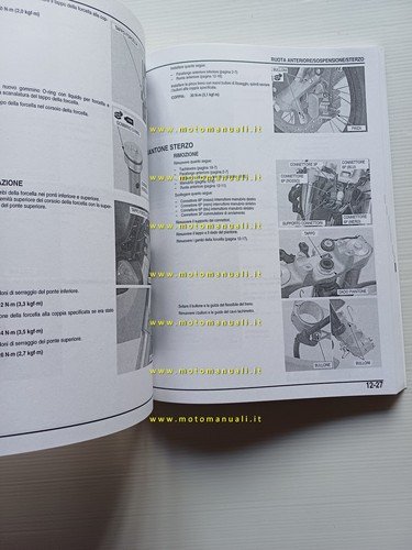 HONDA FMX 650 2005 manuale officina ITALIANO originale